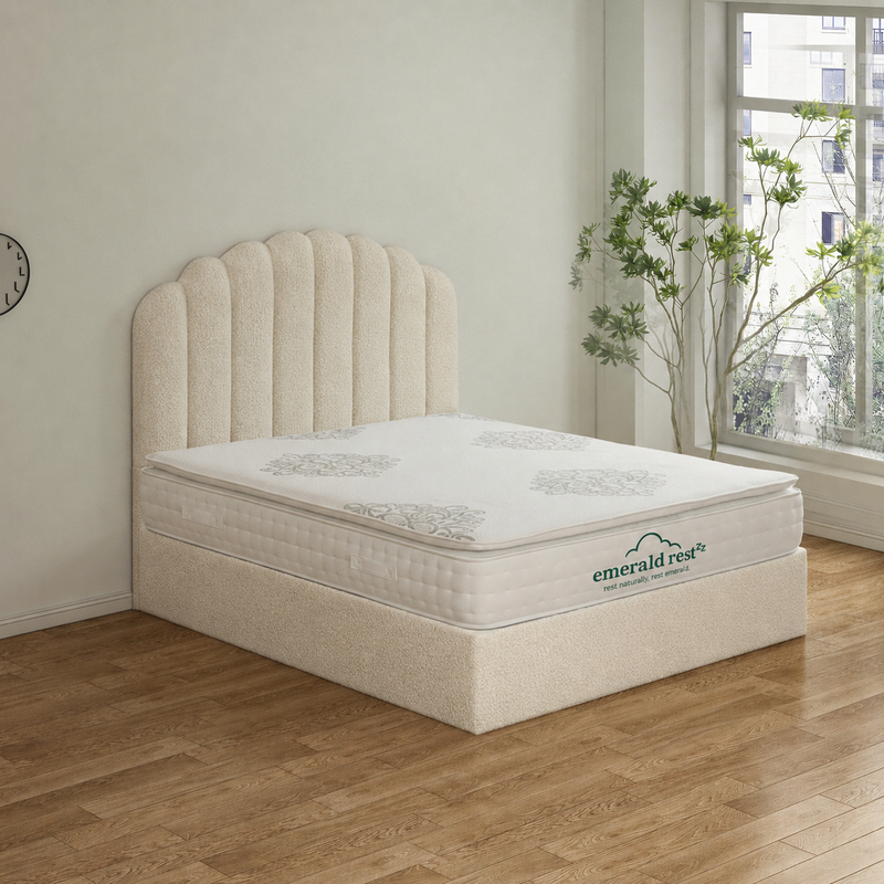 Haven Bouclé Bed Frame