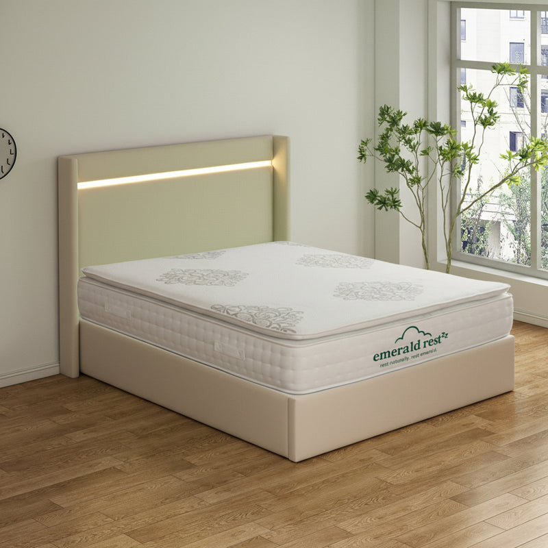 Astra Wingback LED Bed Frame